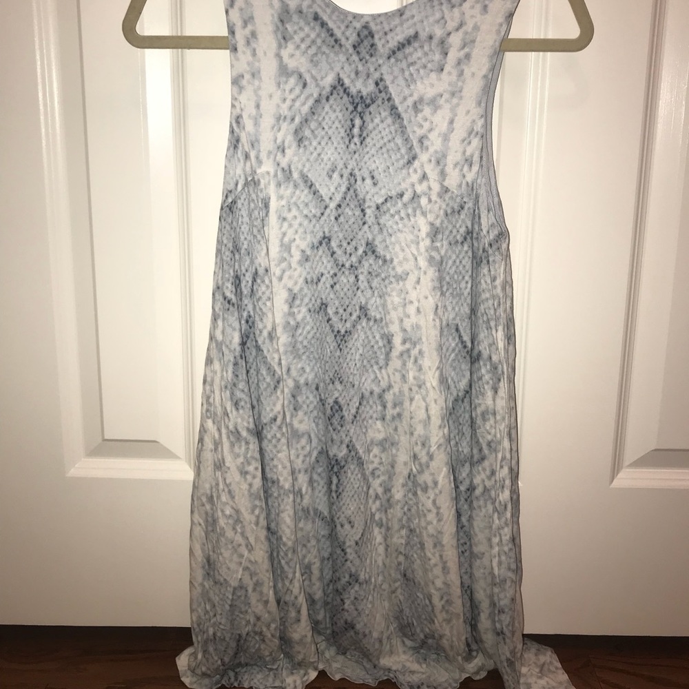Urban outfitters snakeskin print tank dress